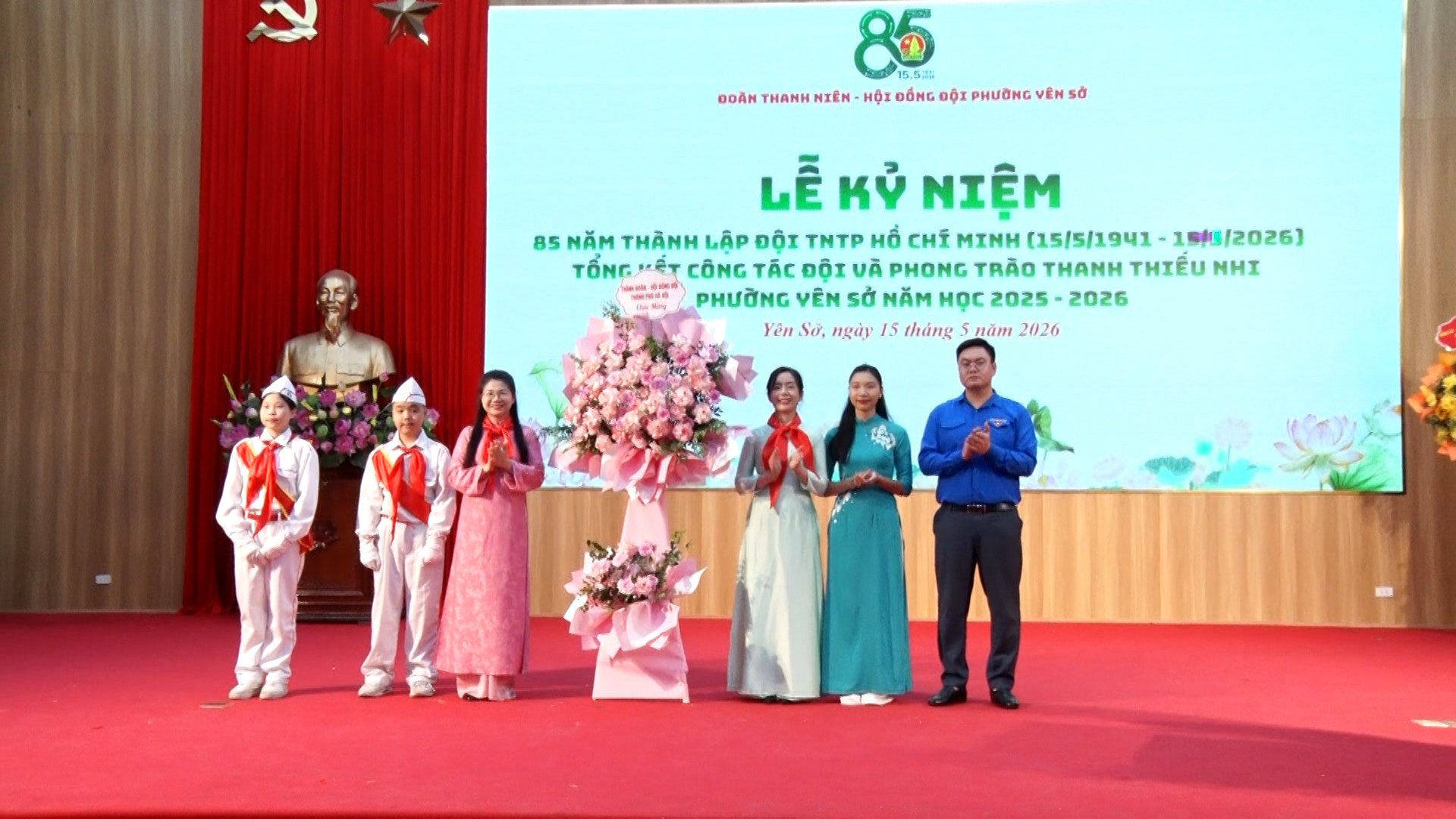 Phường Yên Sở chú trọng giáo dục đạo đức, kỹ năng sống cho đội viên