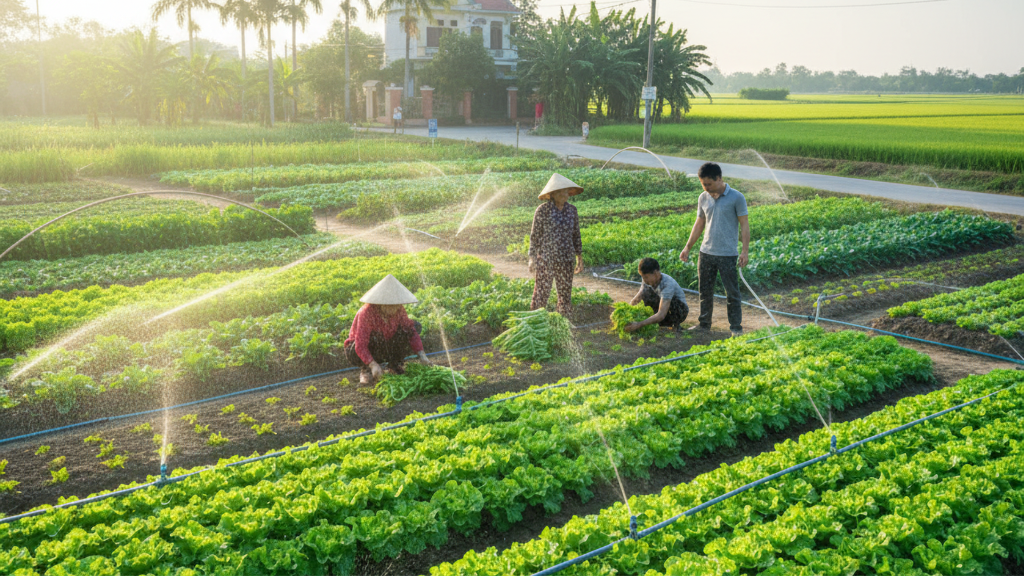 Hà Nội phát triển mô hình nông nghiệp xanh