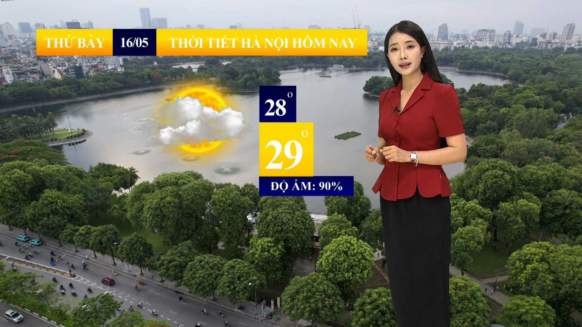 Dự báo thời tiết sáng | 16/05/2026