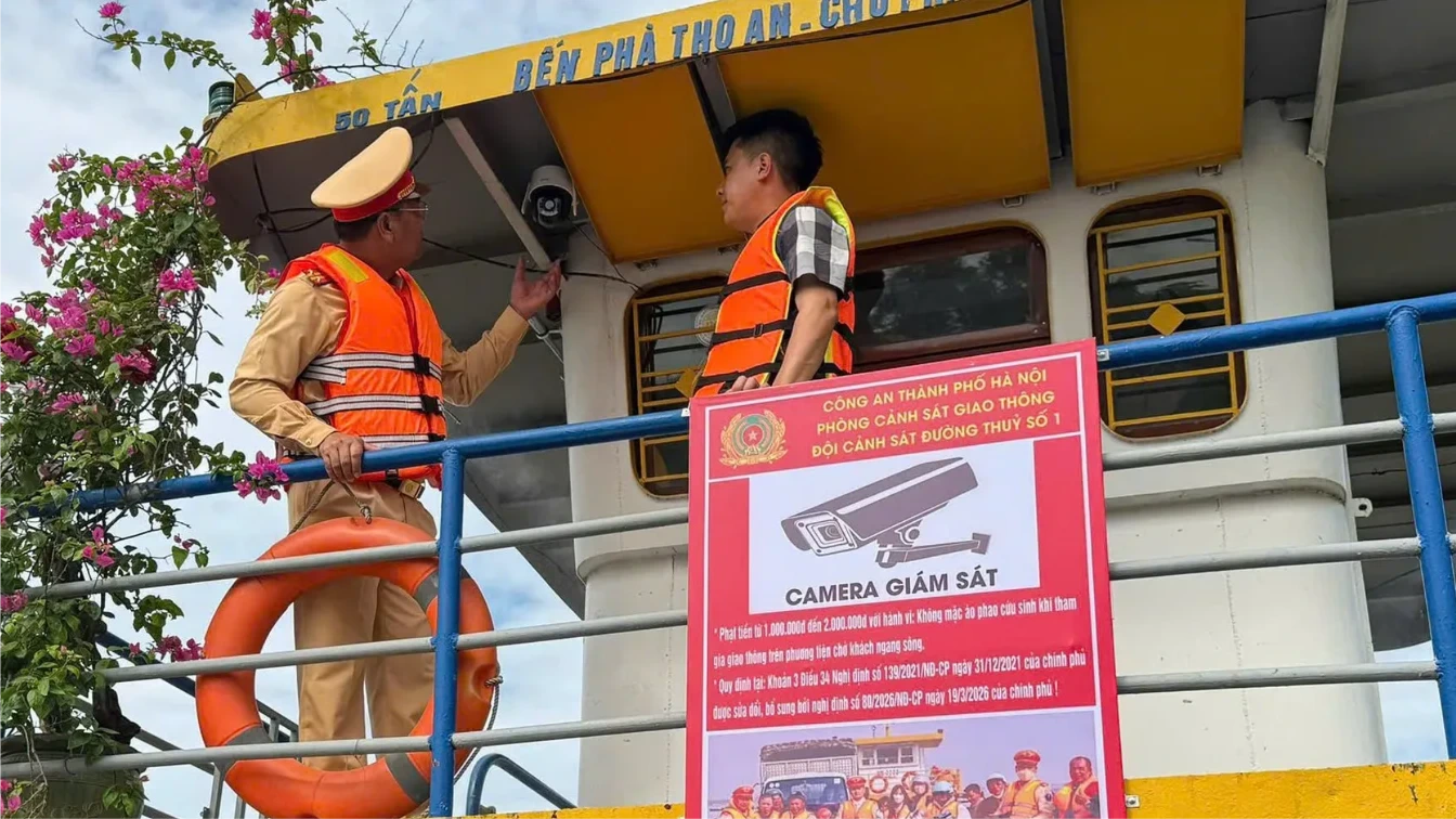 Hà Nội: Lắp đặt camera giám sát tại các bến khách ngang sông