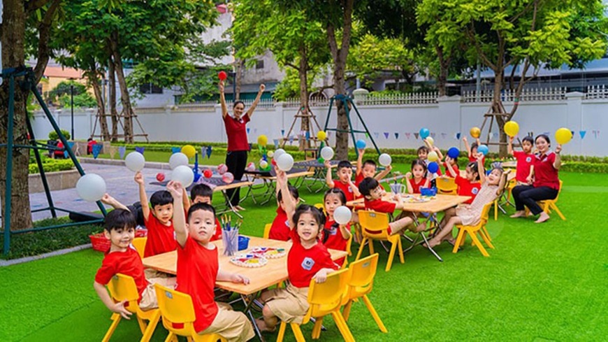 510 trường mầm non thí điểm chương trình giáo dục mới