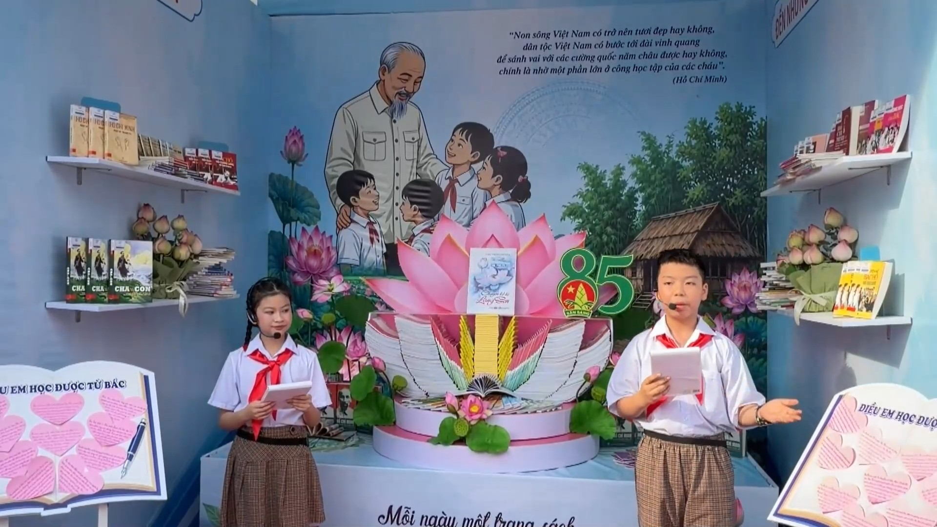 Đa dạng các hoạt động kỷ niệm Ngày sinh nhật Bác tại phường Hoàng Mai