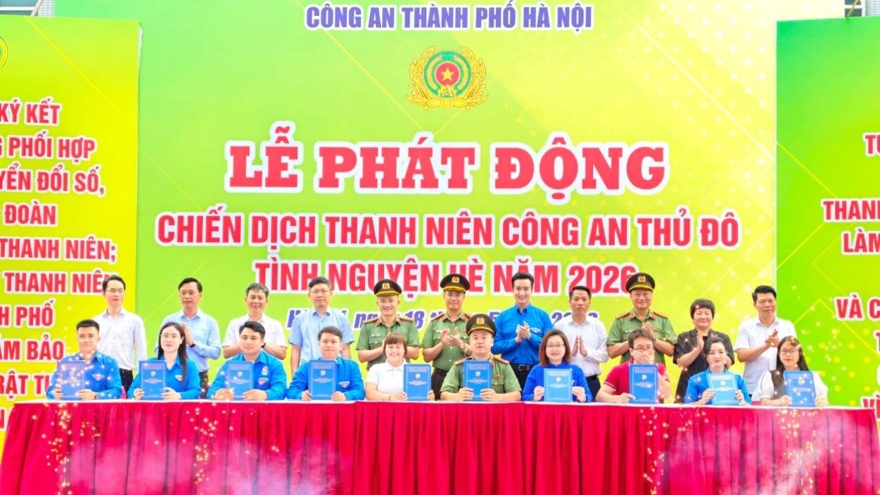 Thanh niên Công an Thủ đô: Xung kích, vì cộng đồng
