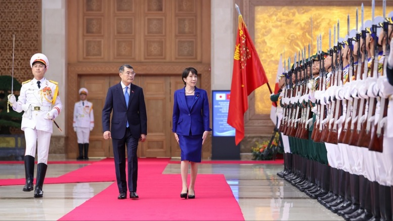 Thủ tướng Lê Minh Hưng hội đàm với Thủ tướng Nhật Bản Takaichi Sanae