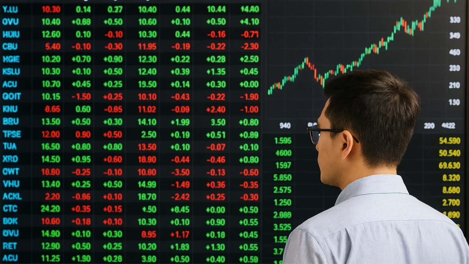 VN-Index vẫn tăng nhẹ dù số mã giảm giá nhiều gấp đôi tăng giá
