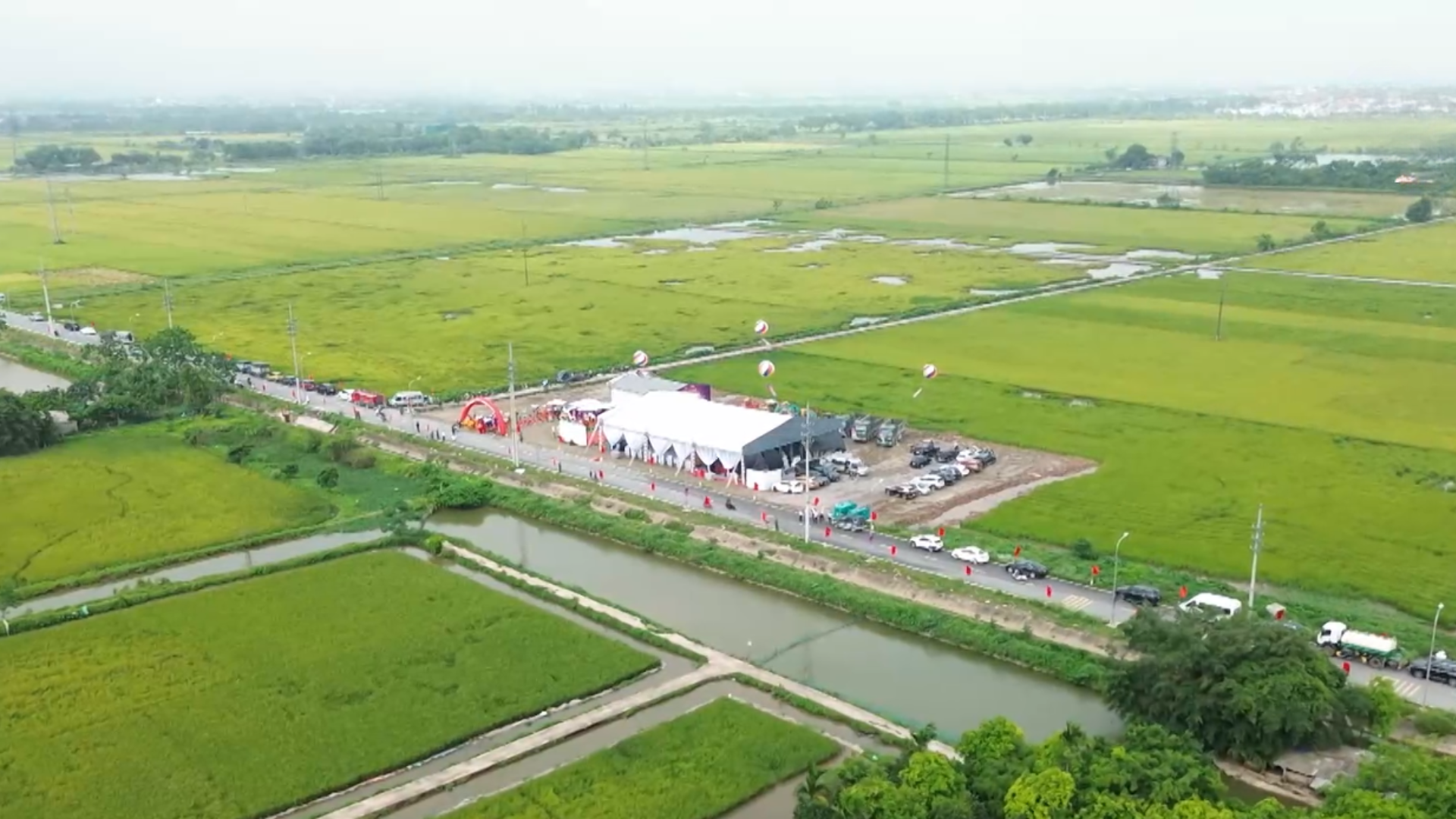 Khởi công dự án khu công nghiệp lớn nhất Thủ đô