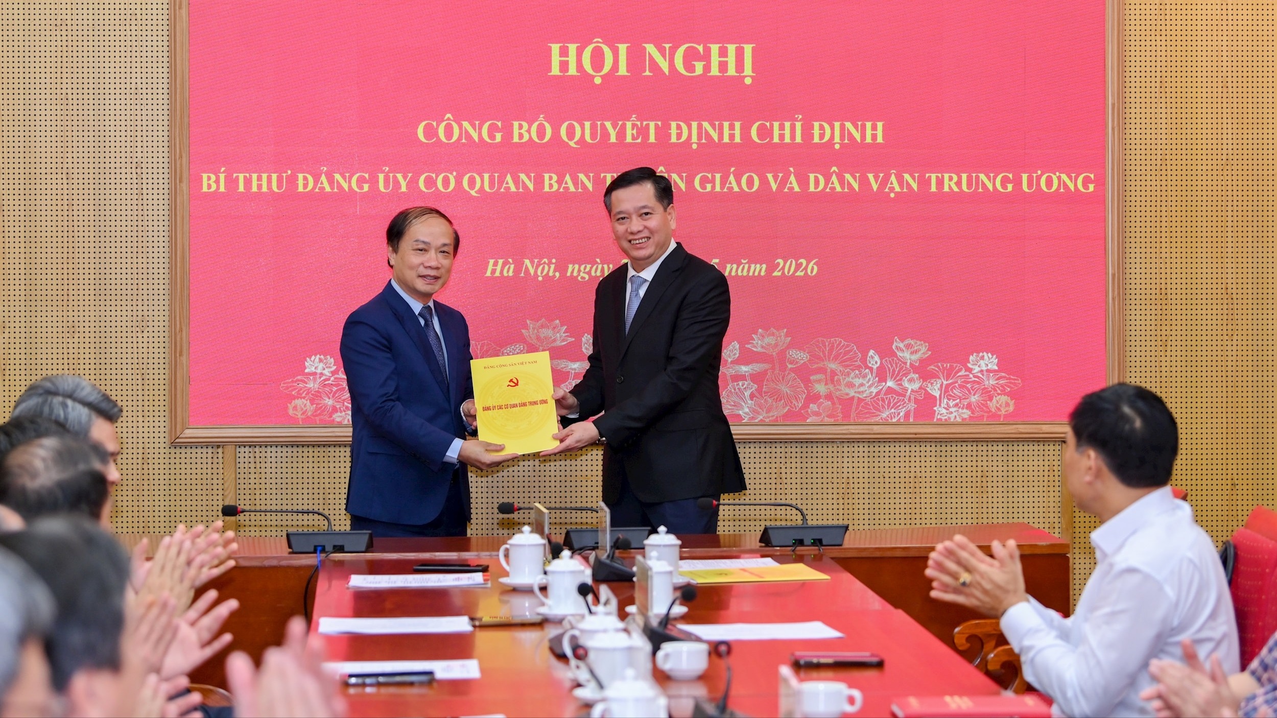 Đồng chí Phạm Tất Thắng giữ chức Bí thư Đảng ủy Cơ quan Ban Tuyên giáo và Dân vận Trung ương