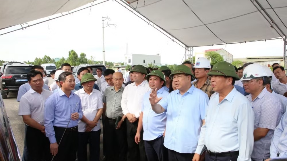 Đẩy nhanh tiến độ tuyến đường Vành đai 4 để sớm kết nối sân bay Gia Bình