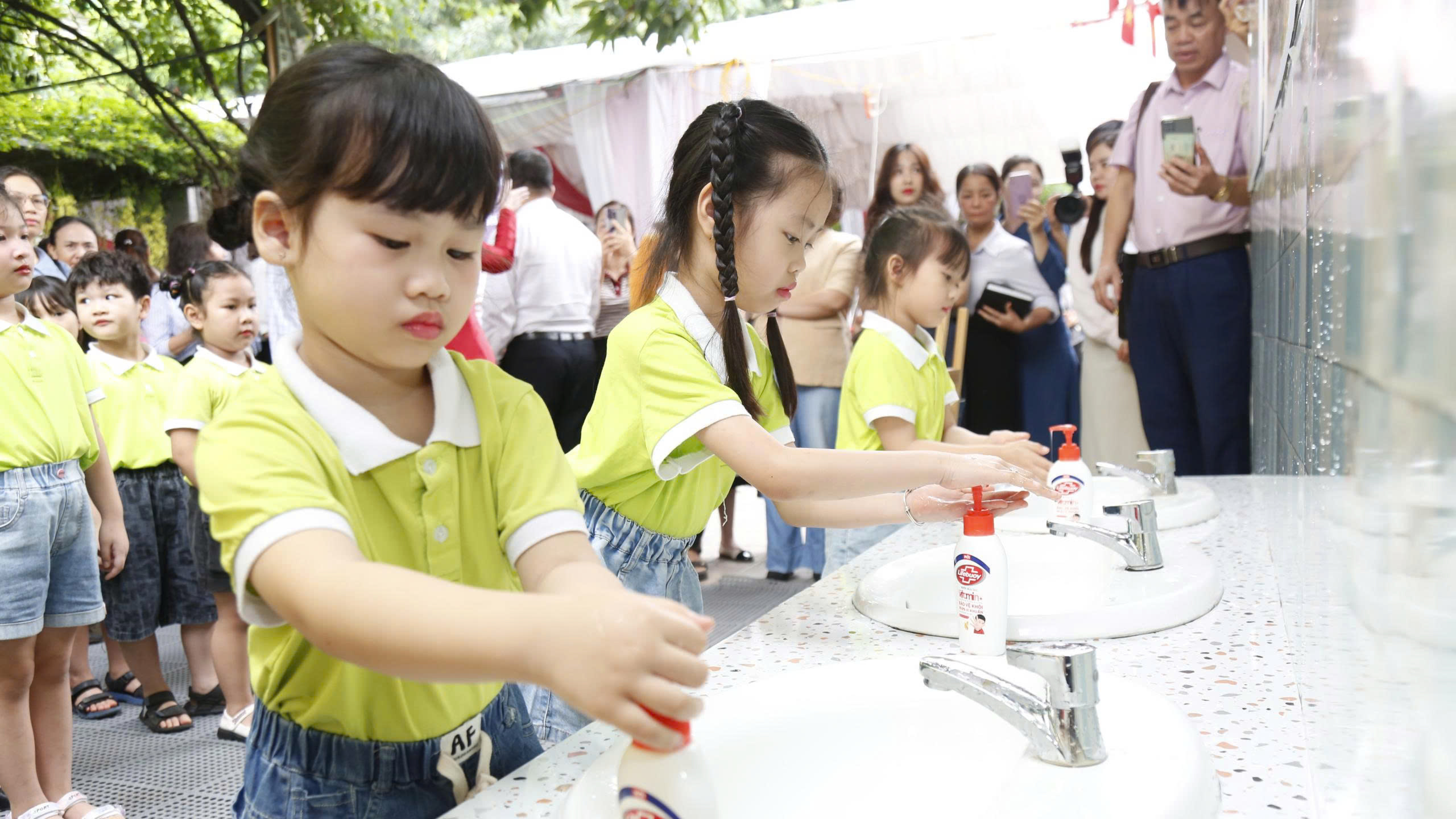 Trường học chủ động phòng, chống bệnh tay chân miệng