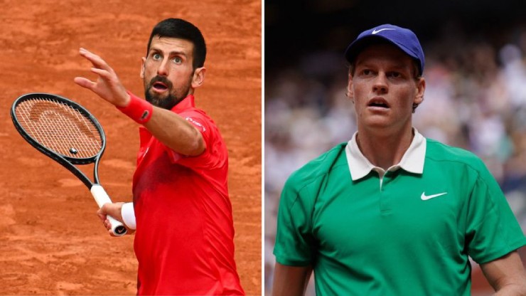 Djokovic và Sinner khác nhánh đấu ở Roland Garros