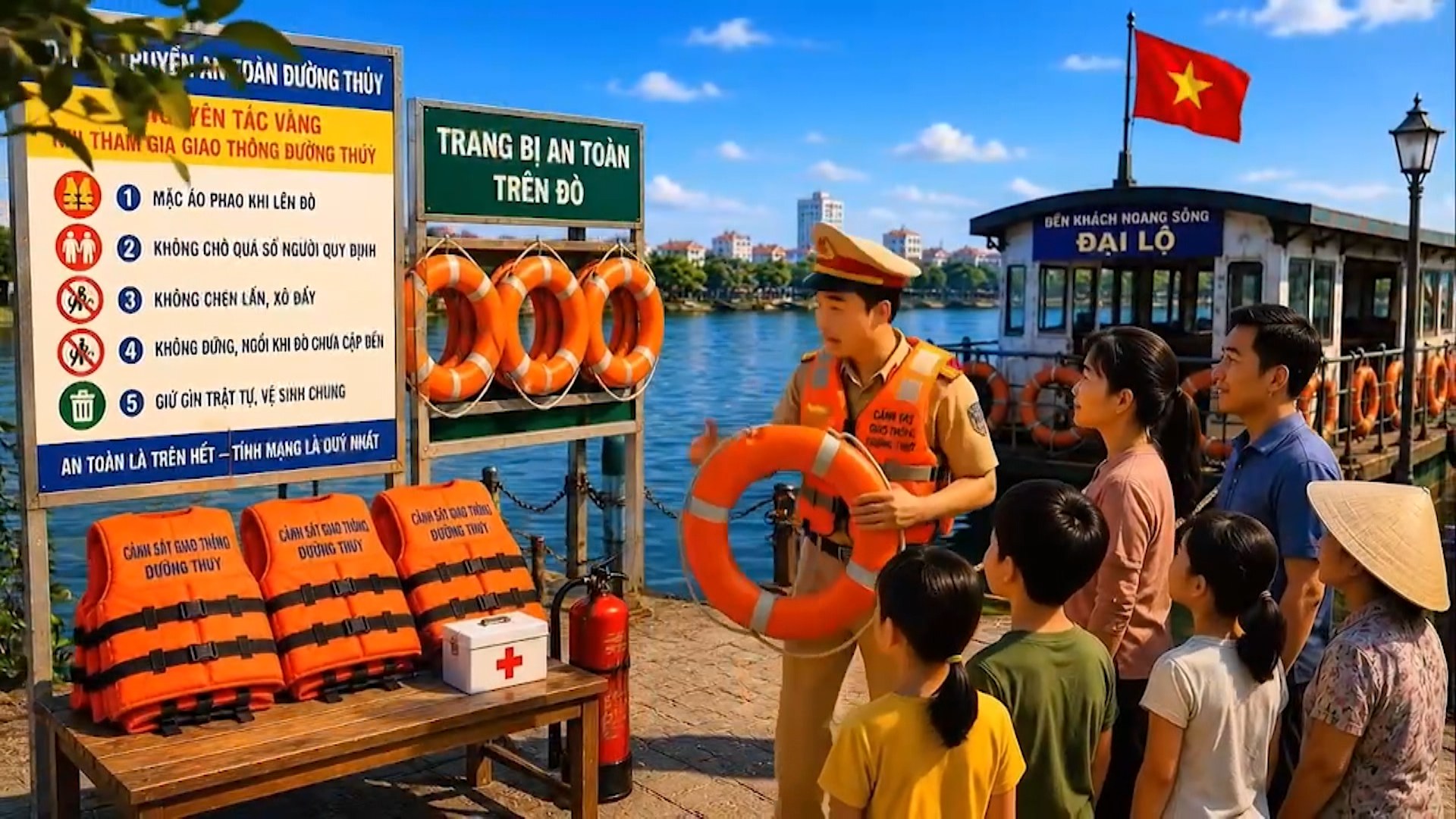 Đổi mới phương thức quản lý giao thông đường thủy
