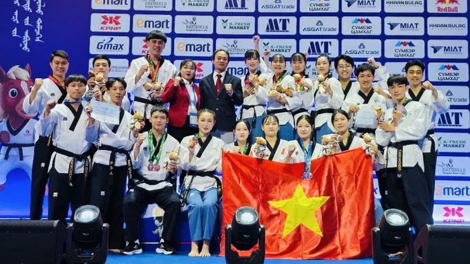Taekwondo Việt Nam giành hai HCV tại Giải châu Á 2026