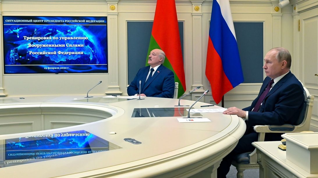 Tổng thống Nga và Belarus giám sát cuộc tập trận hạt nhân