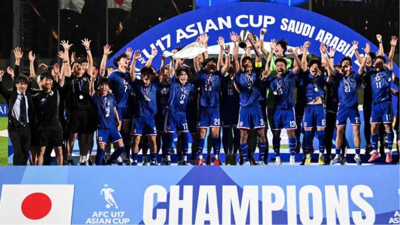 Nhật Bản giành ngôi vô địch U17 châu Á 2026