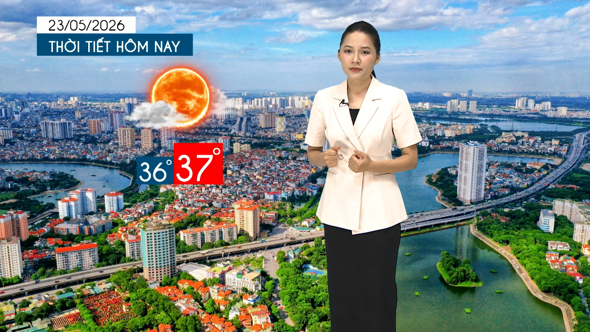 Dự báo thời tiết tối | 23/05/2026