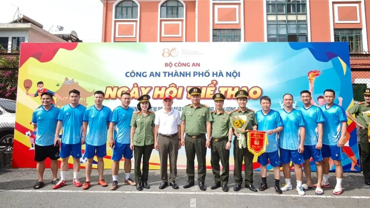 Ngày hội thể thao chào mừng 80 năm Ngày truyền thống lực lượng ANND