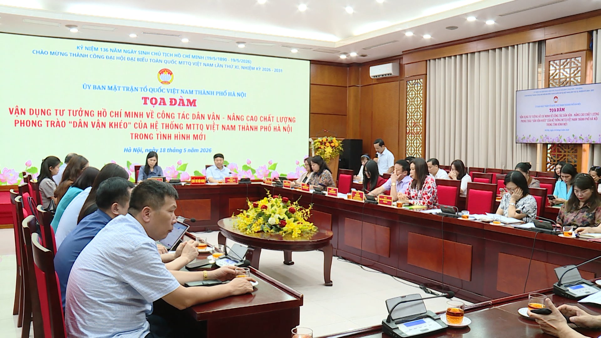 Học Bác làm dân vận, cách làm sáng tạo của mặt trận Thủ đô