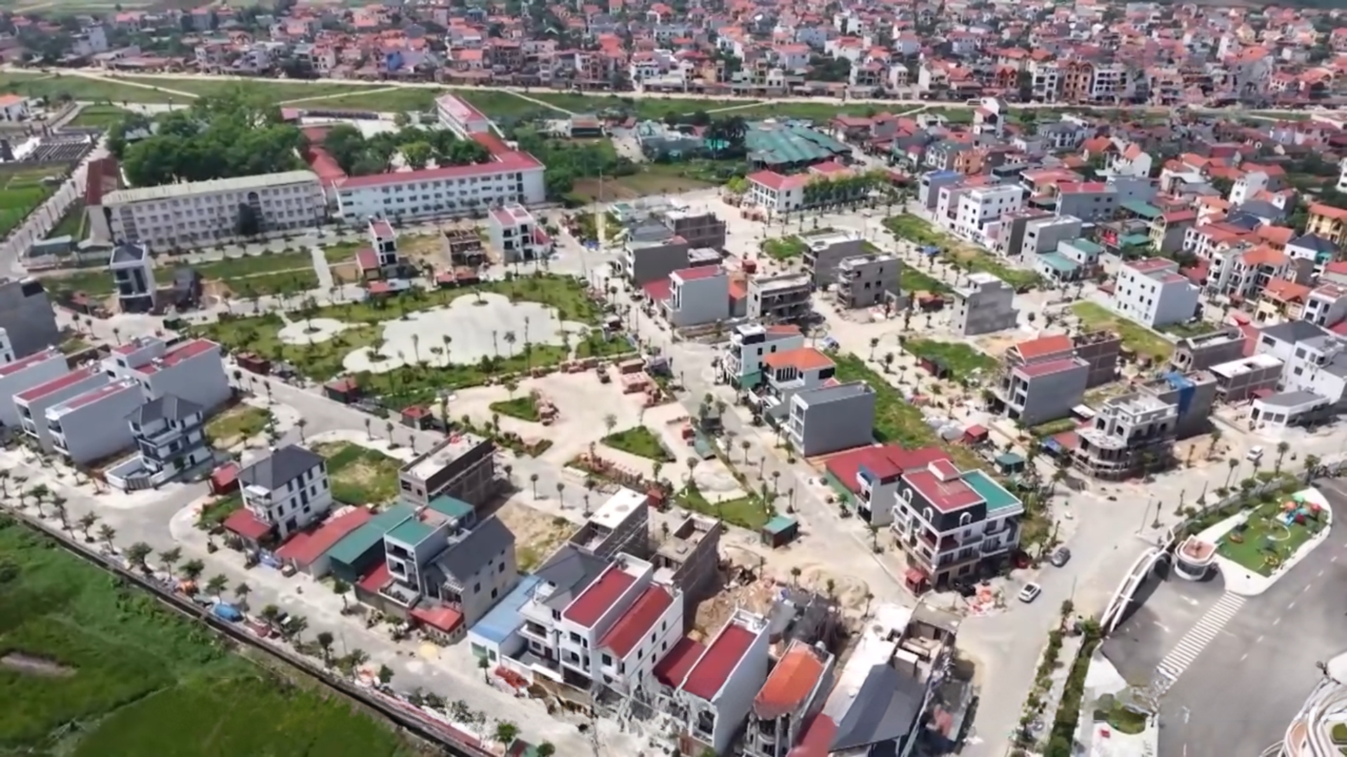 Khu tái định cư khang trang, hiện đại ở xã Mê Linh