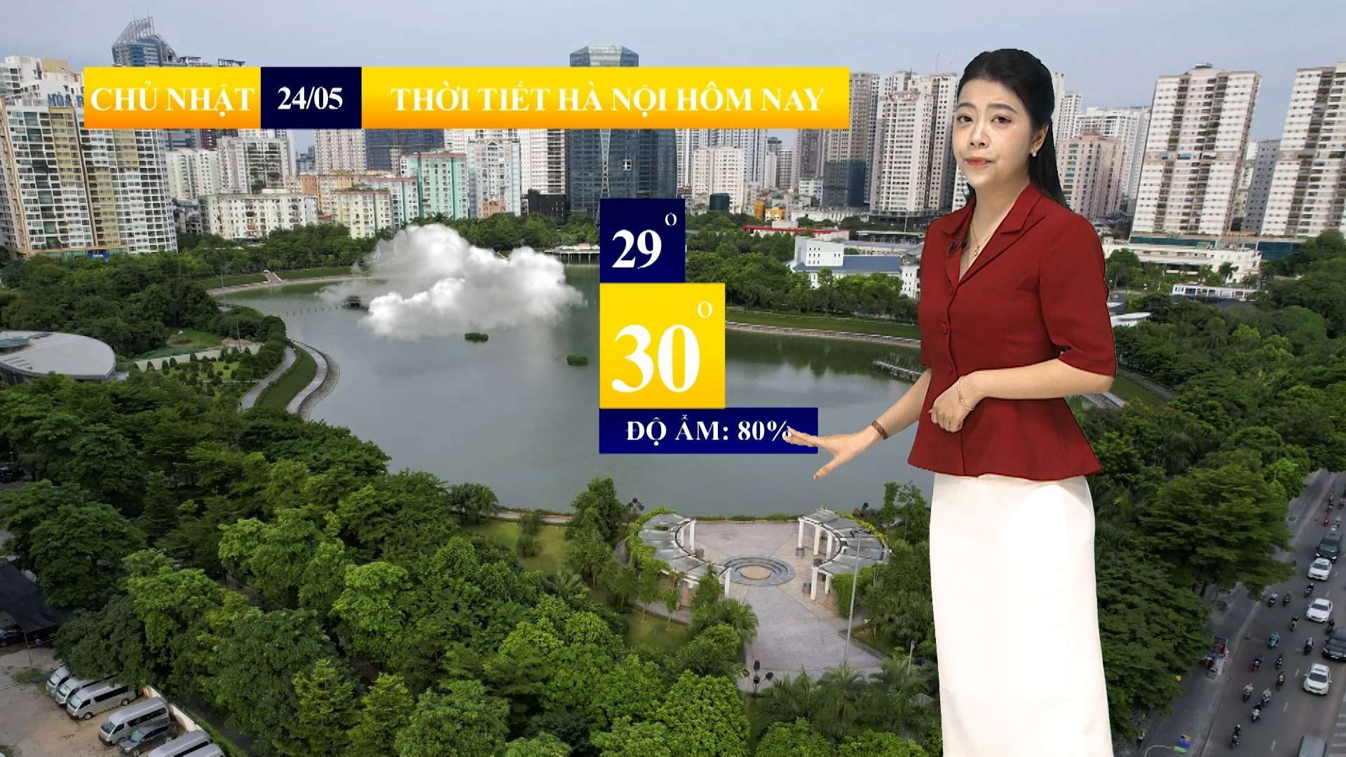 Dự báo thời tiết sáng | 24/05/2026