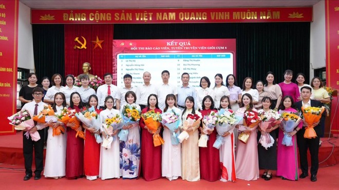 Đưa Nghị quyết vào cuộc sống từ Hội thi Báo cáo viên giỏi