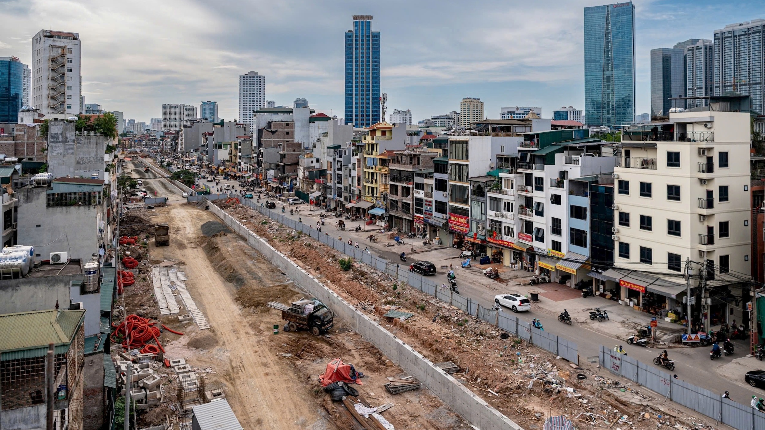 Vành đai 1 Hoàng Cầu - Voi Phục tăng tốc về đích năm 2026
