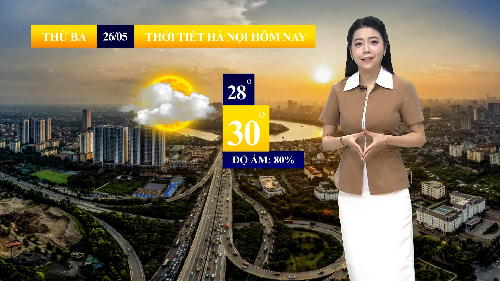 Dự báo thời tiết sáng | 26/05/2026