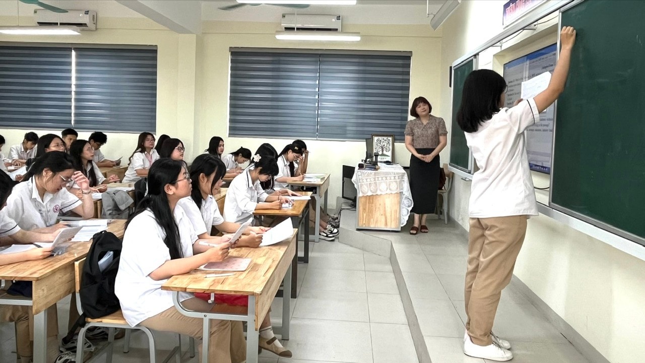 Hà Nội: Trường học chủ động điều chỉnh dạy học ứng phó nắng nóng