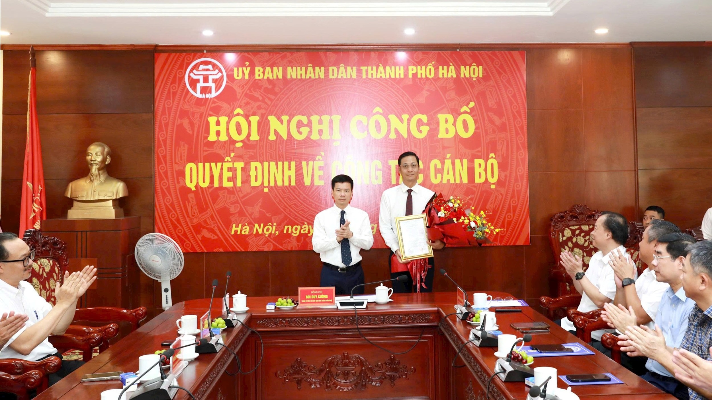 Bổ nhiệm đồng chí Lê Thanh Nam giữ chức Giám đốc Sở Nông nghiệp và Môi trường
