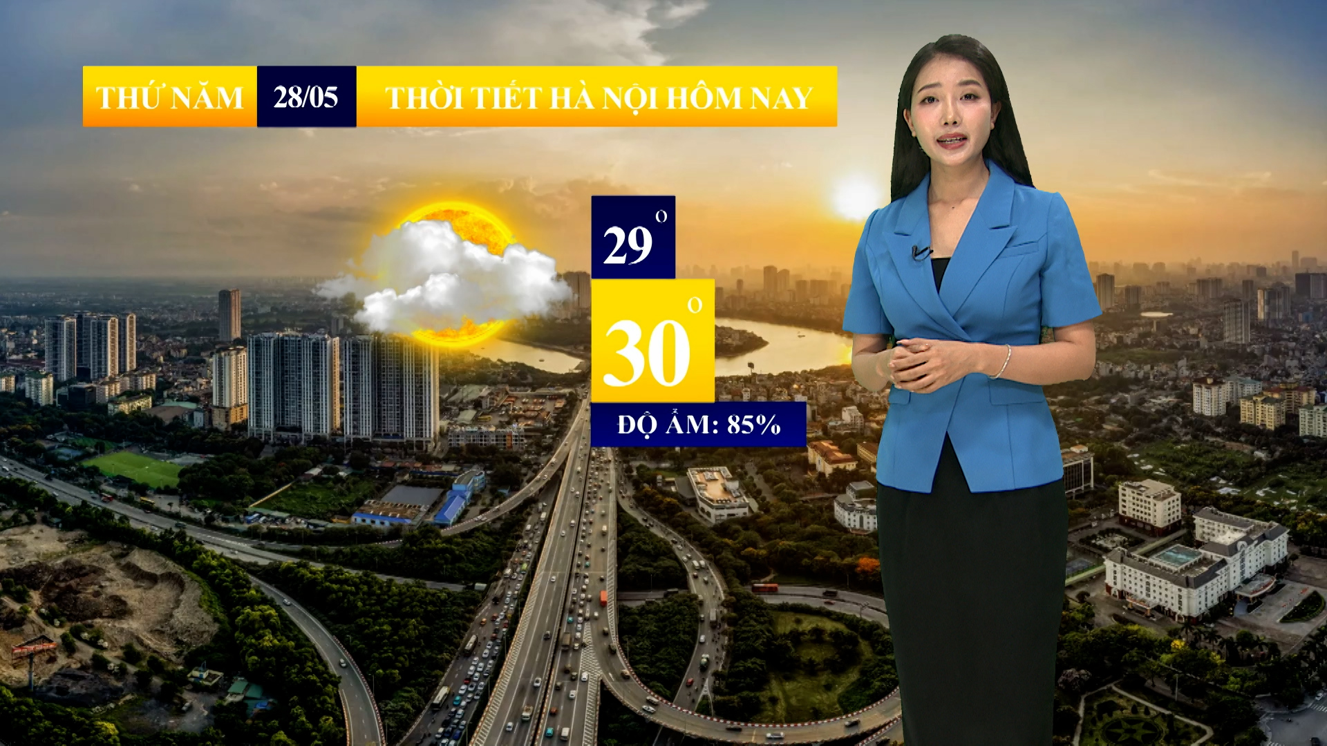 Dự báo thời tiết sáng | 28/05/2026