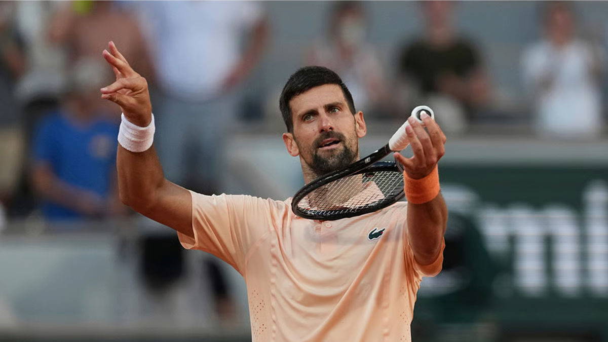Novak Djokovic thẳng tiến vào vòng 3 Roland Garros 