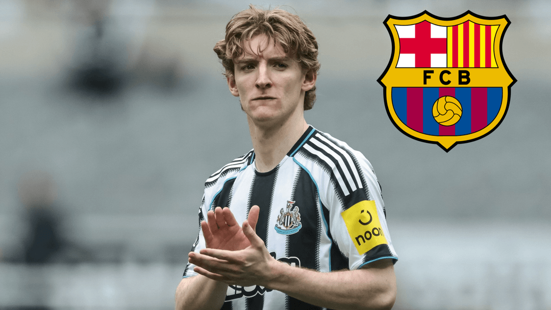 Barcelona đạt thỏa thuận chiêu mộ Anthony Gordon