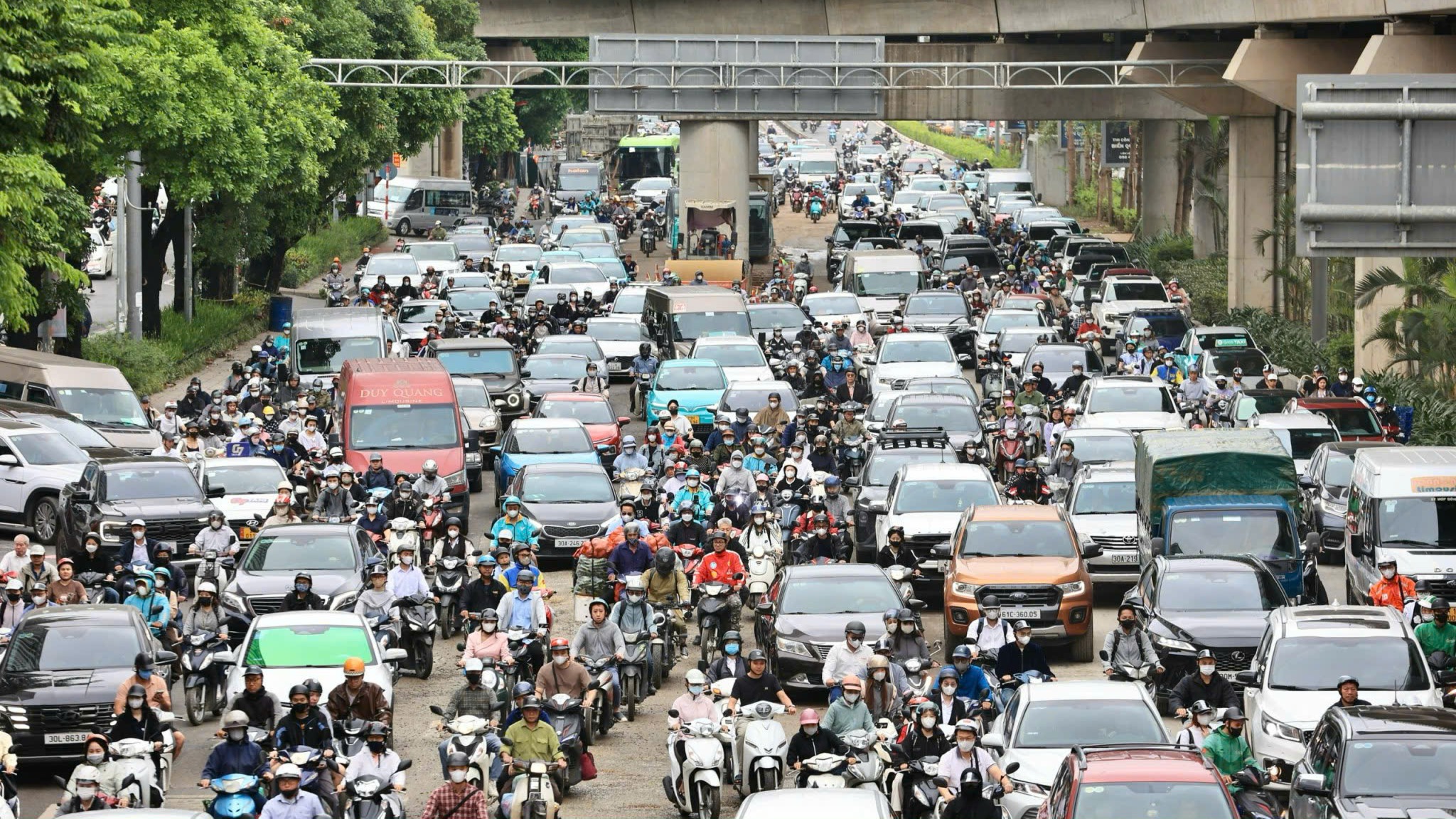 Hà Nội trình cơ chế hạn chế phương tiện cá nhân
