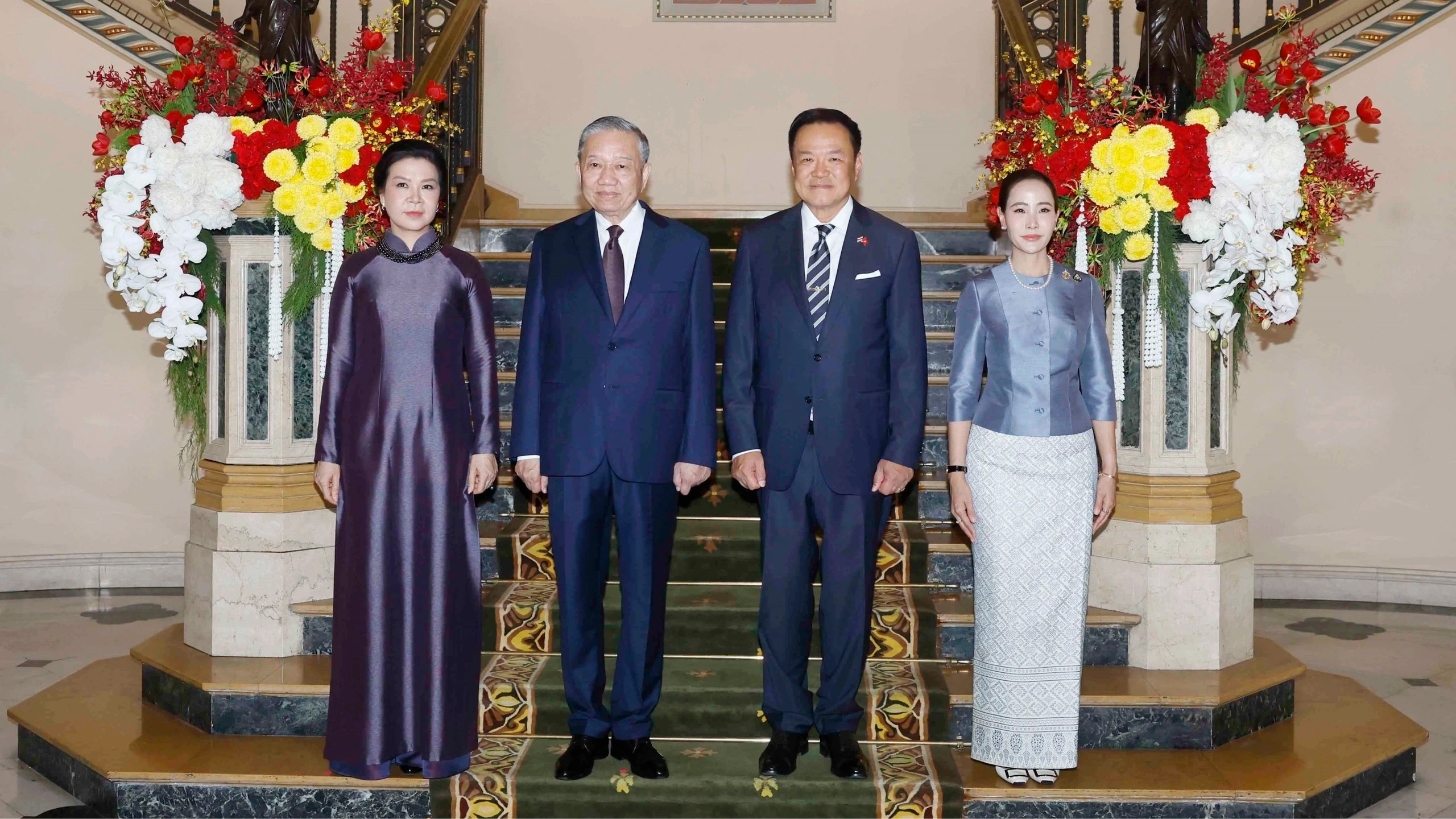 Tổng Bí thư, Chủ tịch nước Tô Lâm và Phu nhân thăm chính thức Thái Lan