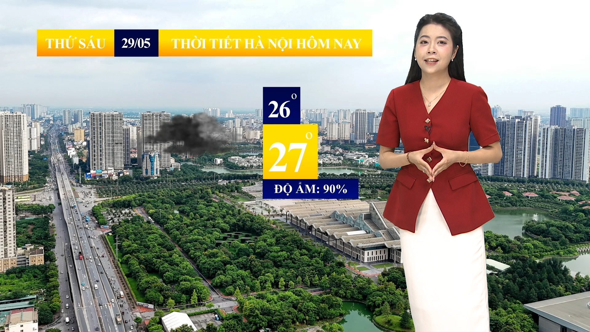 Dự báo thời tiết sáng | 29/05/2026