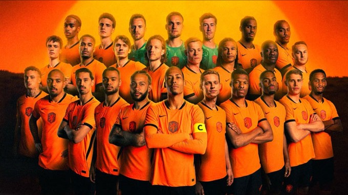 Đội tuyển Hà Lan công bố danh sách dự World Cup 2026