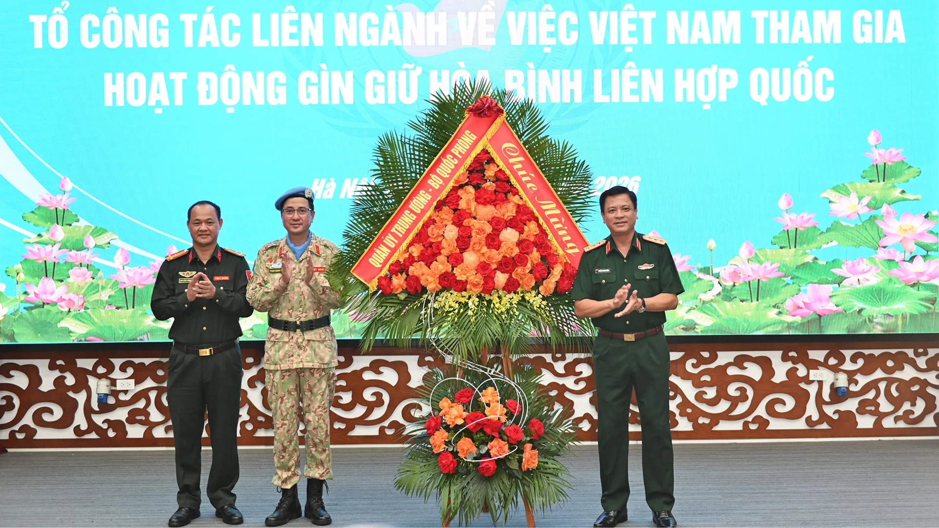 Việt Nam thêm 7 loại hình đơn vị tham gia gìn giữ hòa bình