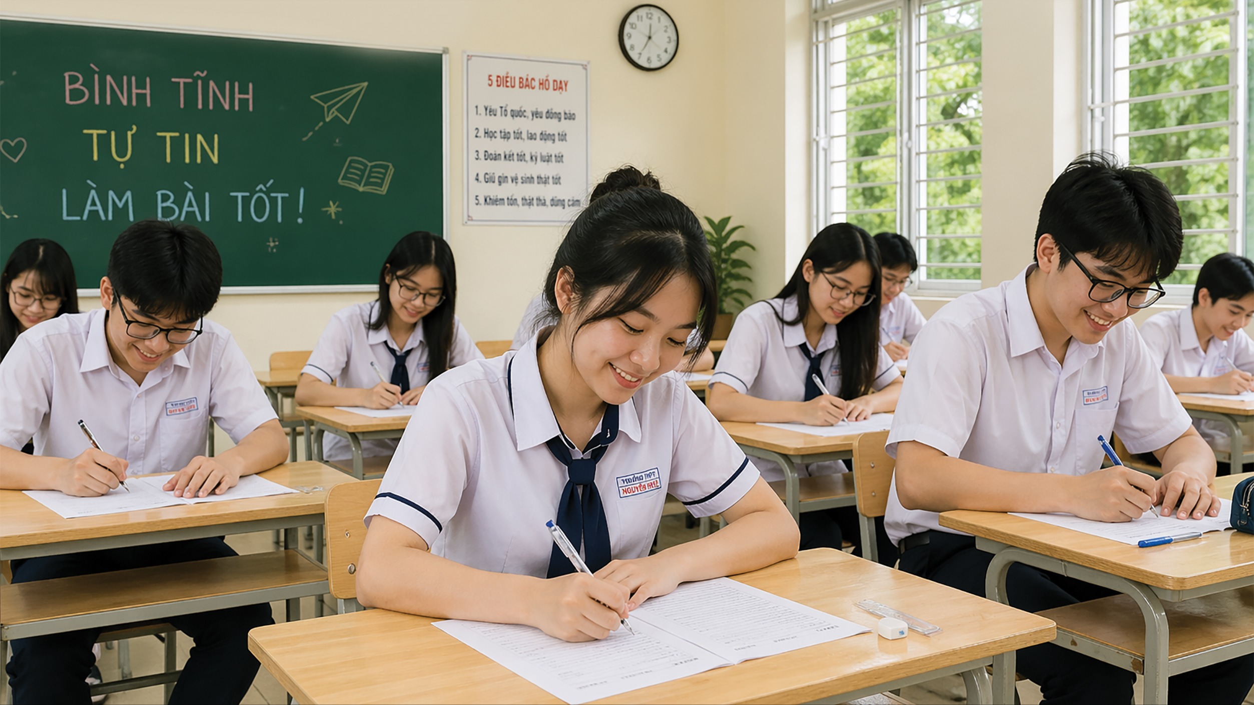 Giữ vững tâm lý trong kỳ thi quan trọng