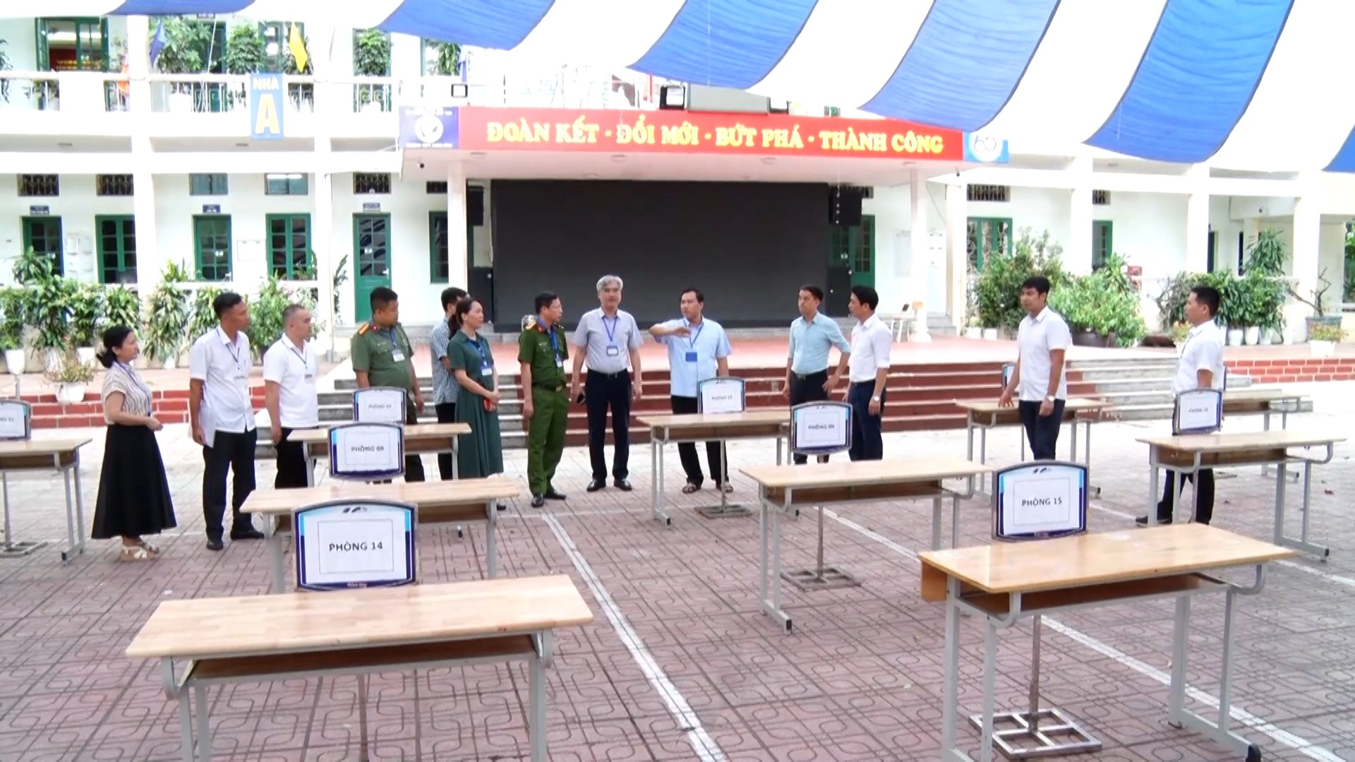 Phường Xuân Đỉnh tập trung công tác phối hợp trông thi vào lớp 10
