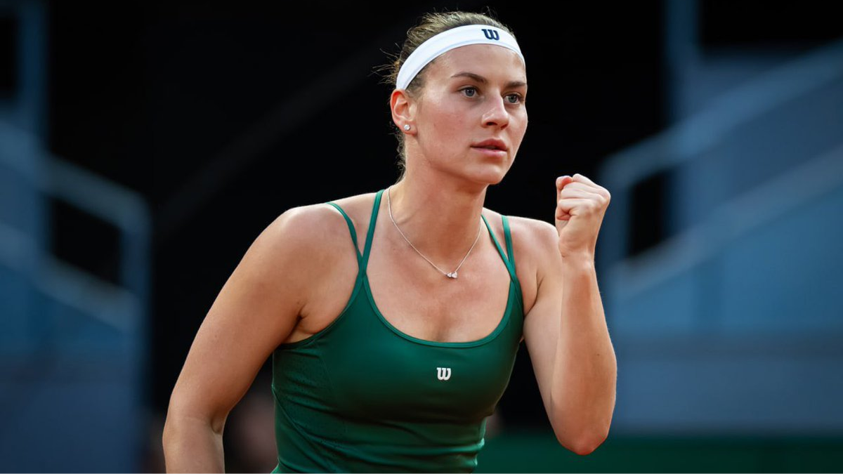 Marta Kostyuk bất ngờ đăng quang giải quần vợt Madrid mở rộng