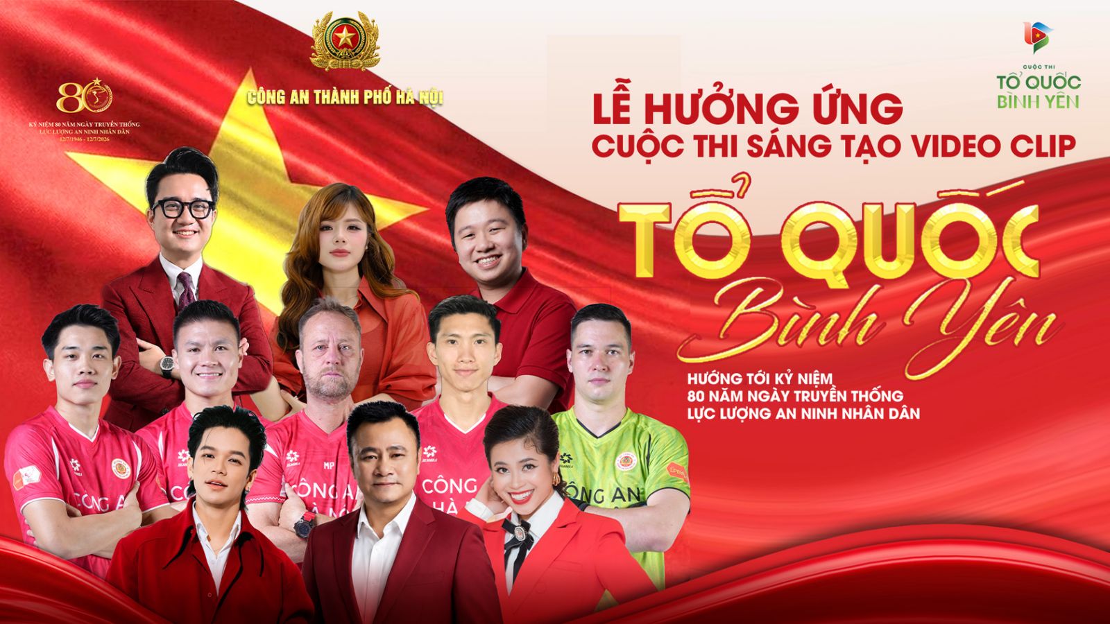 Lễ hưởng ứng Cuộc thi Sáng tạo Video Clip 'Tổ quốc bình yên'