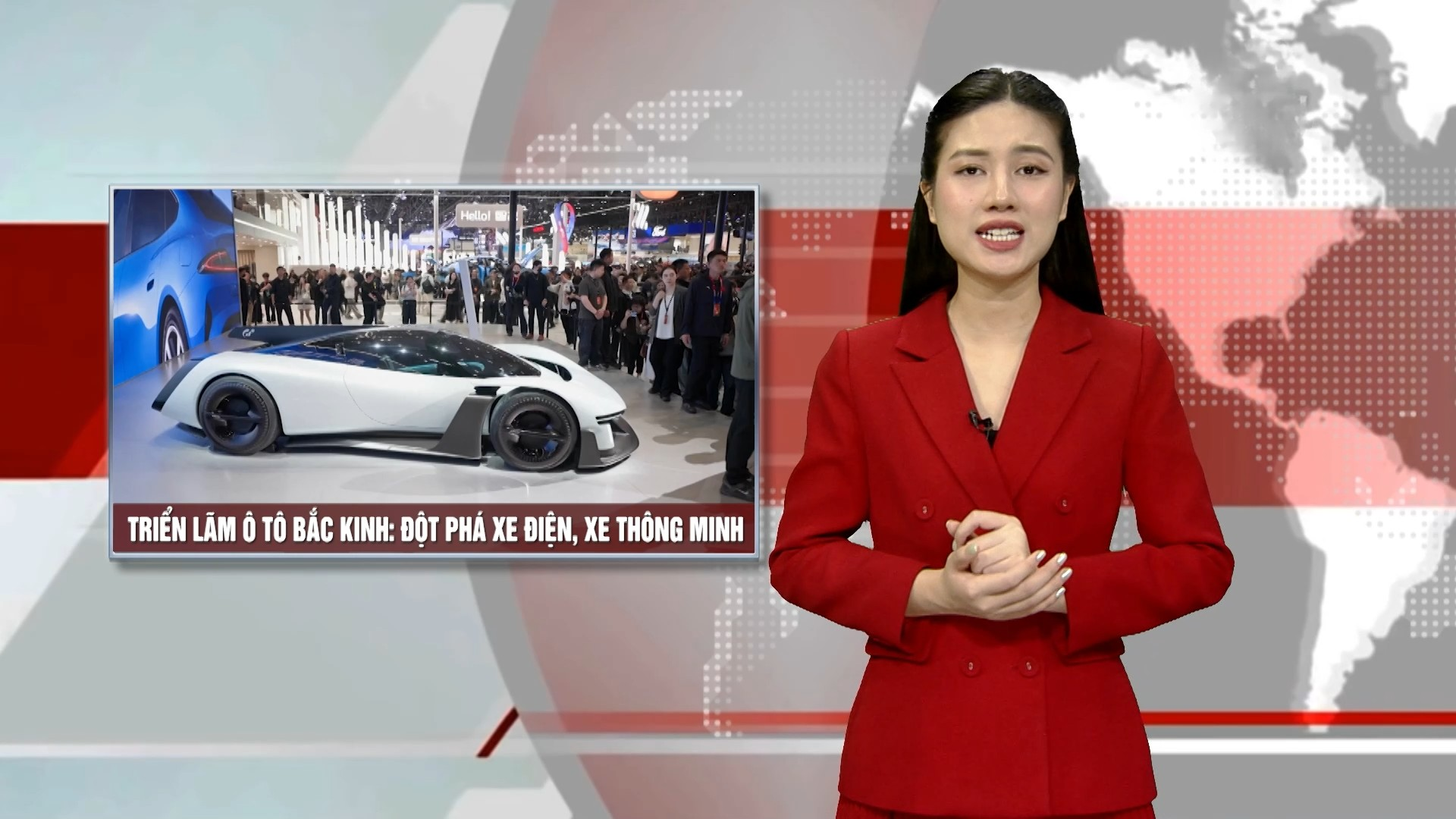 Triển lãm ô tô Bắc Kinh: Đột phá xe điện, xe thông minh | Nhìn ra thế giới | 03/05/2026