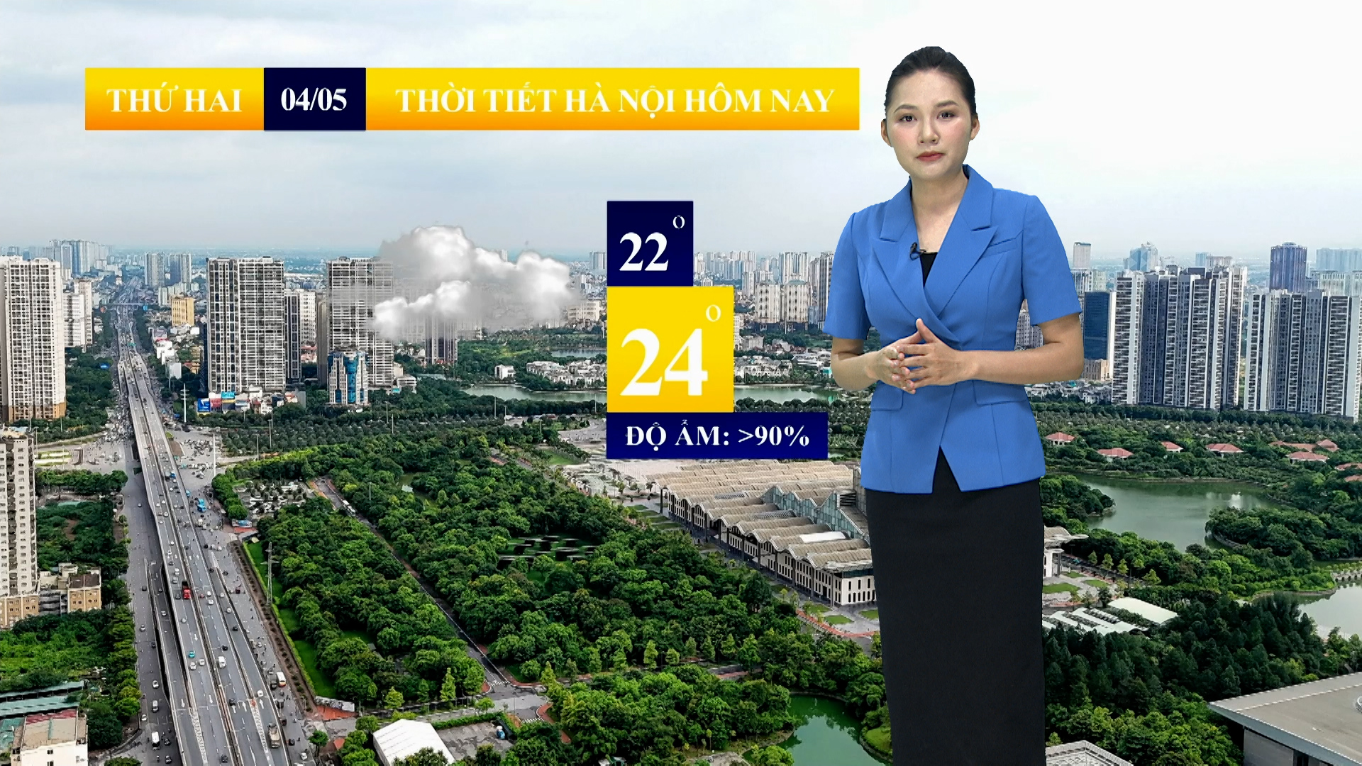 Dự báo thời tiết sáng | 04/05/2026
