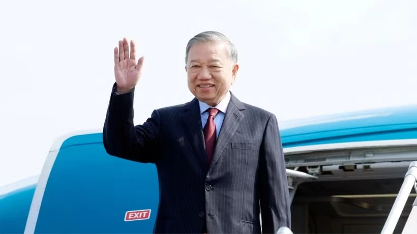 Tổng Bí thư, Chủ tịch nước Tô Lâm lên đường thăm Ấn Độ