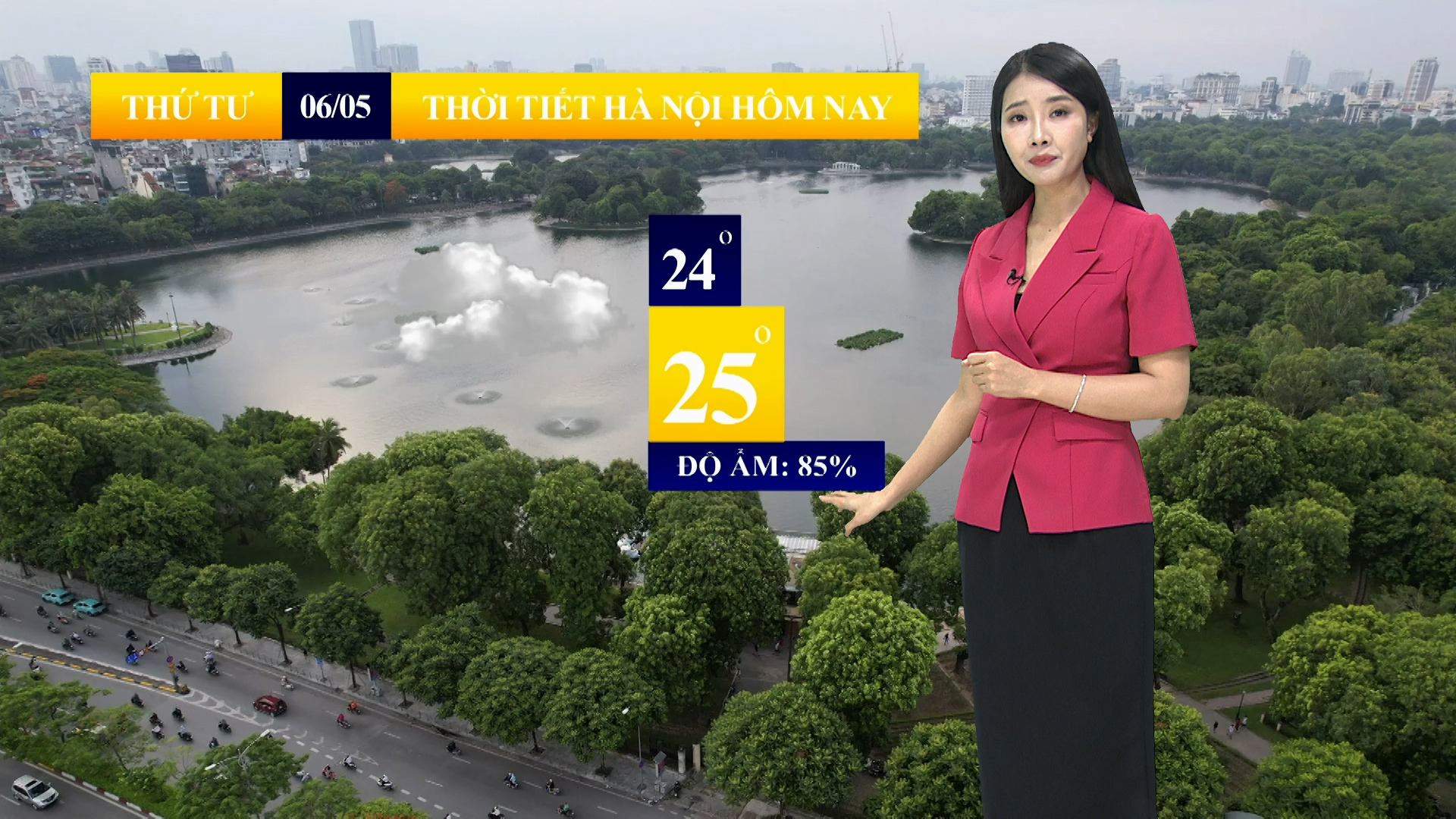 Dự báo thời tiết sáng | 06/05/2026