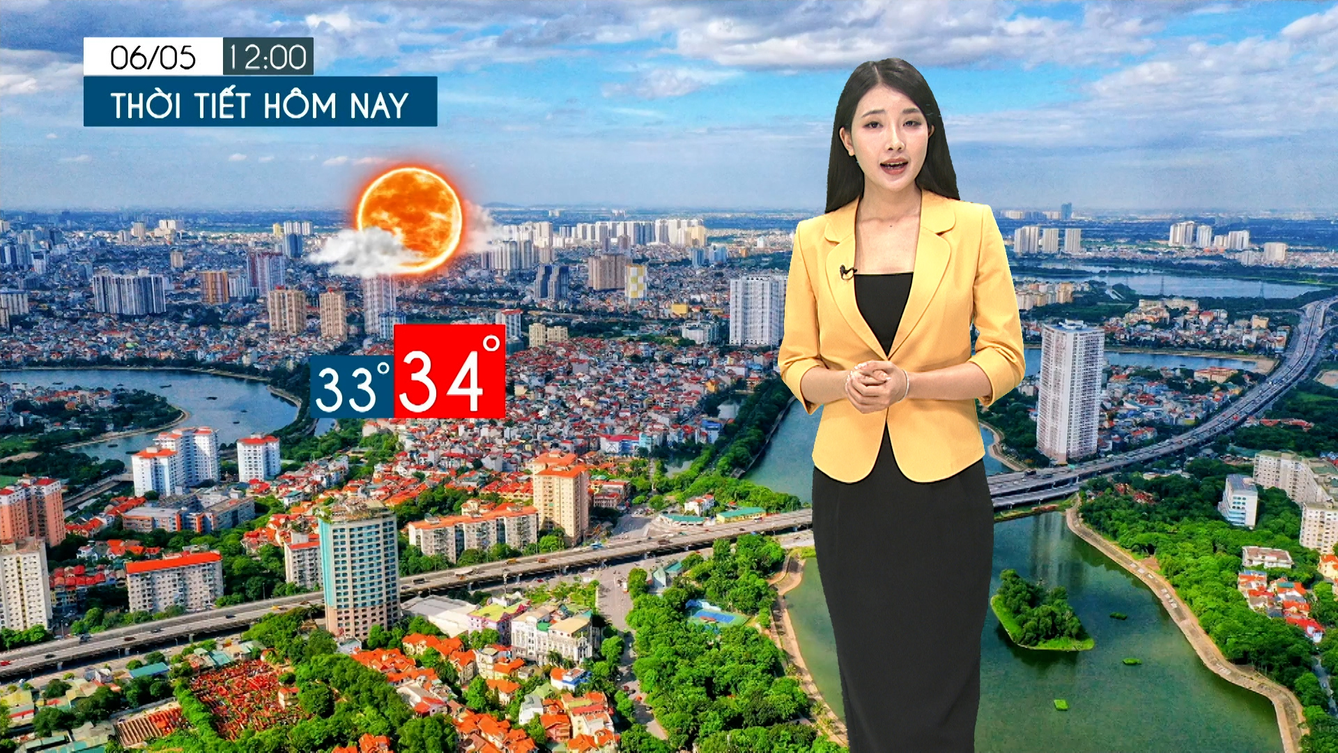Dự báo thời tiết tối | 06/05/2026