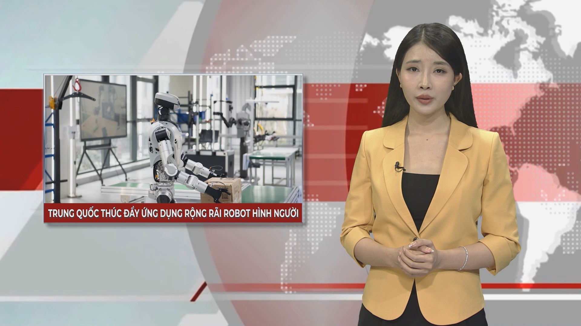 Trung Quốc thúc đẩy ứng dụng rộng rãi robot hình người | Nhìn ra thế giới | 06/05/2026