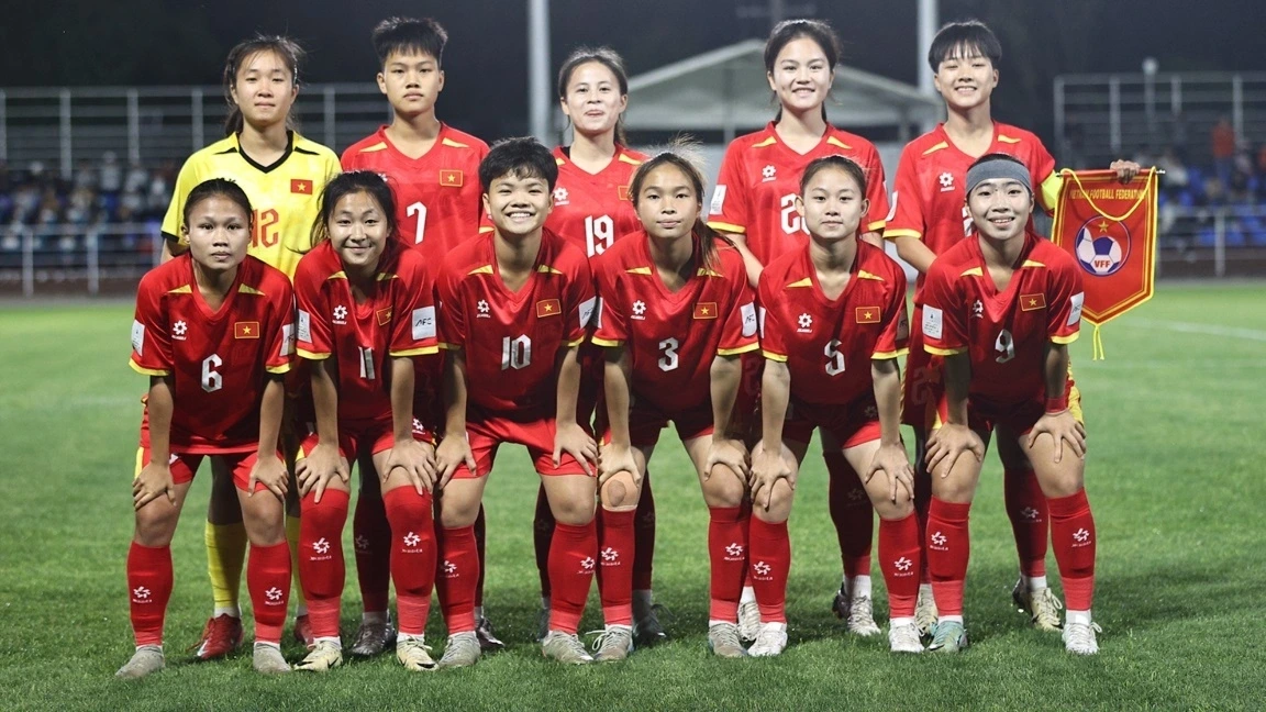 U17 nữ Việt Nam sẵn sàng cho trận quyết định tại VCK châu Á