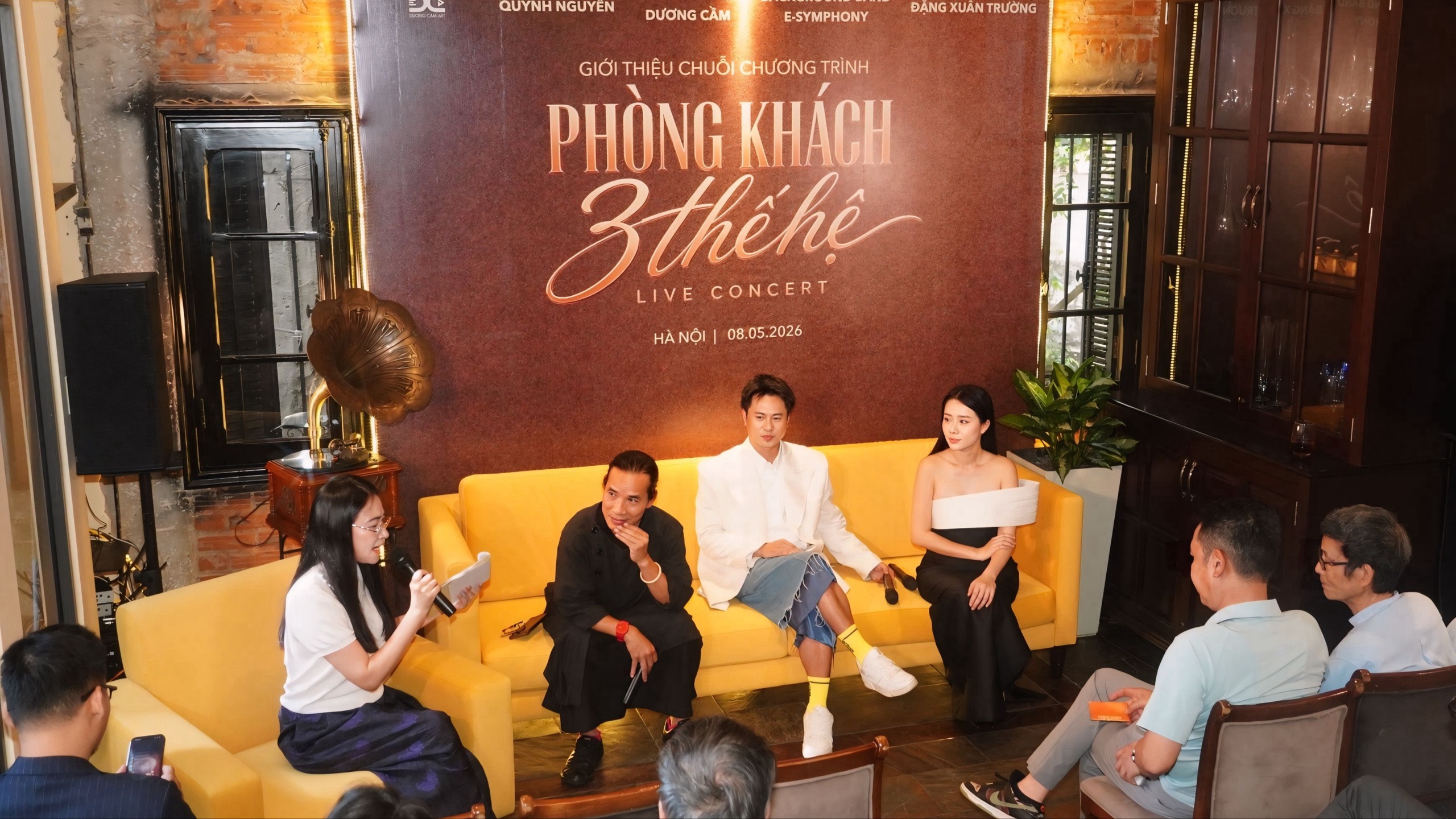 'Phòng khách 3 thế hệ': Cuộc đối thoại âm nhạc không khoảng cách