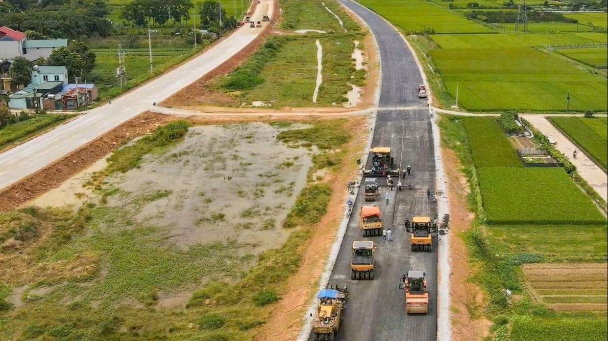 Vành đai 4 đoạn qua Hà Nội thông xe kỹ thuật vào tháng 6/2026