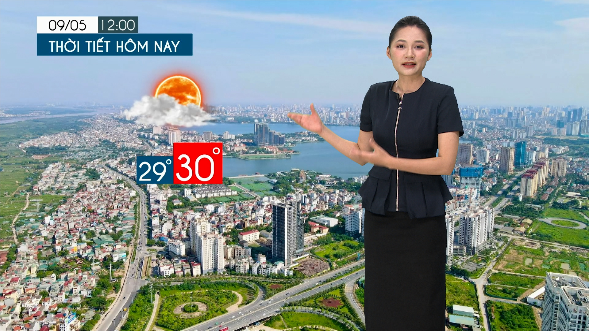 Dự báo thời tiết tối | 09/05/2026